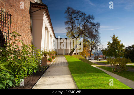 Prague, République tchèque - octobre 17,2013 : Paradise Garden près du Château de Prague. Banque D'Images