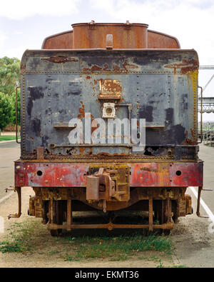 Vieux train abandonné, Murray Bridge, SA, Australie, Banque D'Images