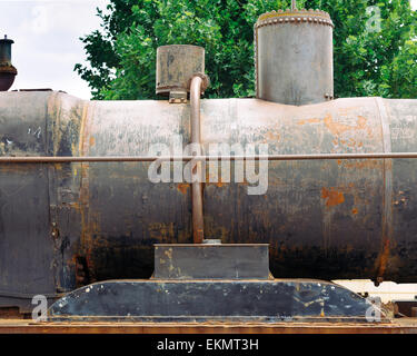 Vieux train abandonné, Murray Bridge, SA, Australie, Banque D'Images