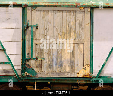 Vieux train abandonné, Murray Bridge, SA, Australie, Banque D'Images