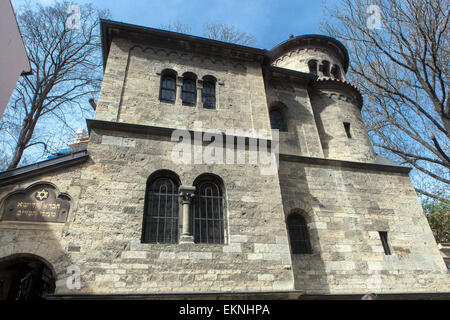 Ancienne synagogue Klausen, salle de cérémonie, cimetière et musée, le Quartier Juif, Prague, République Tchèque Banque D'Images