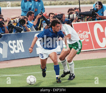 Maillot Italie Coupe Du Monde 1990 - Roberto BAGGIO #15 - Taille L - Neuf Sans étiquette