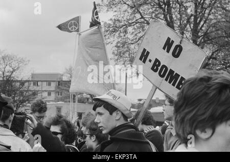 Aldermaston à Londres, le 31 Mars 1961 Mars Banque D'Images
