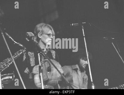 Delaney & Bonnie & Friends music concert à Birmingham Town Hall 4e décembre 1969. Remarque : Les Concerts effectués en faible lumière sans flash photography admis *** *** Local Caption Delaney Bramlett Bonnie Bramlett Banque D'Images