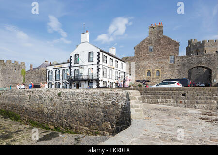 , Caernarfon Gwynedd, Pays de Galles, RU du Nord-Ouest Banque D'Images
