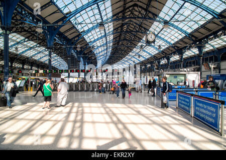 La gare de Brighton Banque D'Images