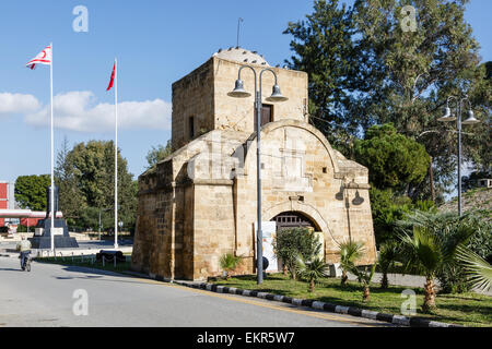 La porte de Kyrenia, Lefkosa (Nicosie), Chypre du Nord Banque D'Images