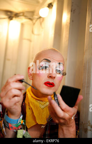 'Maude Adams et tous ces enfants, Glastonbury 2014'. Banque D'Images