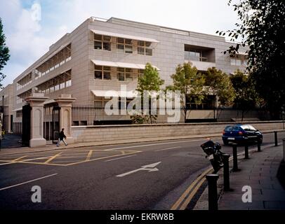 La ville de Dublin, Dublin, Irlande, Dental Hospital, Trinity College Banque D'Images