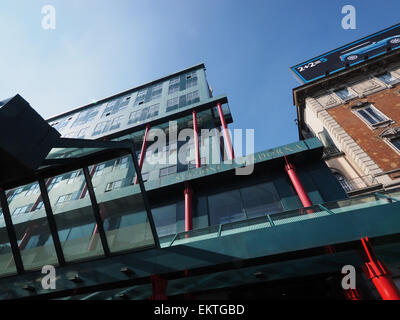 La gare de Cadorna, Trenord, Malpensa Express, la place Piazza Cadorna, Milan, Lombardie, Italie, Europe Banque D'Images