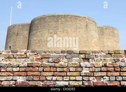 La tour Martello England UK Suffolk Aldeburgh Banque D'Images