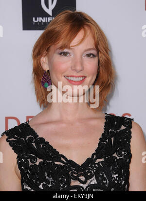 Sans gouvernail 'Los Angeles' en première mondiale au Théâtre La Vista avec : Alicia Witt Où : Los Angeles, California, United States Quand : 07 Oct 2014 Banque D'Images