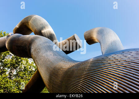 'Berlin' par l'époux et l'épouse de sculpteurs Martin Matschinsky et Brigitte Matschinsky-Denninghoff. Banque D'Images