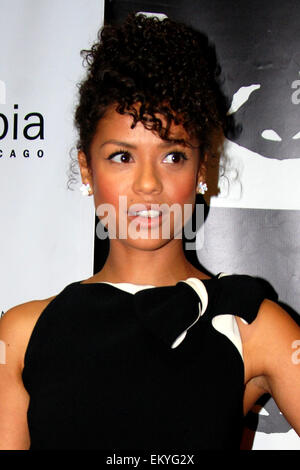 Le 50e Festival International du Film de Chicago's 18th Annual Programme Perspectives Noir : 'au-delà les lumières' et 'Mots avec dieux' à AMC River East Theatre - Arrivées comprend : Gugu Mbatha-Raw Où : Chicago, Illinois, United States Quand : 10 Oct 2014 Banque D'Images