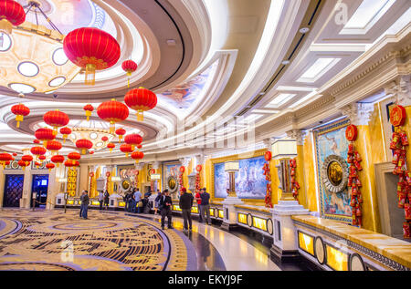 Les Césars Palace intérieur à Las Vegas. Banque D'Images