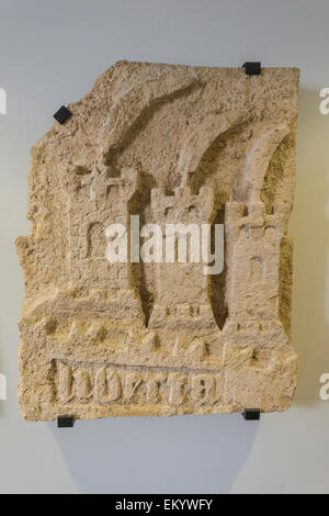 Armoiries de Saint-Marin, Saint-Marin, Musée de l'État Banque D'Images