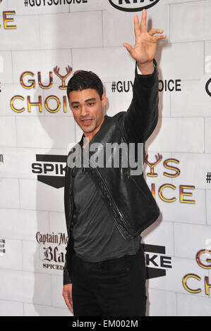 LOS ANGELES, CA - 3 juin 2012 : Christopher Van Damme (fils de Jean-Claude Van Damme) à Spike TV's Guys Choice Awards 2012 sur Sony Studios, Culver City, CA. Banque D'Images