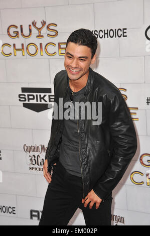 LOS ANGELES, CA - 3 juin 2012 : Christopher Van Damme (fils de Jean-Claude Van Damme) à Spike TV's Guys Choice Awards 2012 sur Sony Studios, Culver City, CA. Banque D'Images