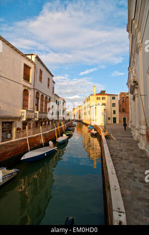 Italie Venise vue pittoresque inhabituelle Banque D'Images