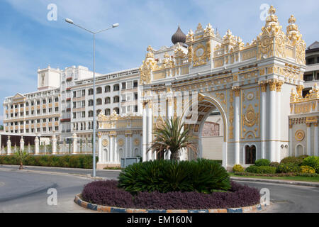 Spanien, Antalya, l'hôtel Palace Mardan à Aksu am östlichen Ende des Lara-Beach Banque D'Images