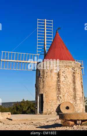 France, Fontvieille, Provence, le moulin de Daudet Banque D'Images