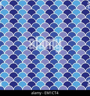 Modèle d'onde de l'océan bleu transparent, fond vecteur Stock Illustration de Vecteur