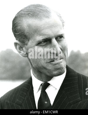 Le prince Philip, duc d'Édimbourg sur 1985 Banque D'Images