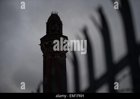 18/02/2015 . Manchester , Royaume-Uni . GV de PGH Manchester ( aka Strangeways Prison ) . © Joel Goodman/Alamy Live News Banque D'Images