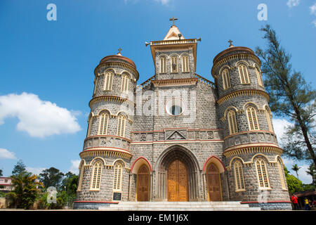 Pattumala Matha Eglise et centre de pèlerinage au Kerala, en Inde Banque D'Images