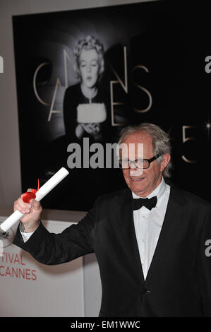 CANNES, FRANCE - 27 MAI 2012 : Réalisateur, lauréat du Prix du Jury pour "l'Angel's share', à la photocall des gagnants du gala des prix à la clôture à la 65e Festival de Cannes. 27 mai 2012, Cannes, France Banque D'Images