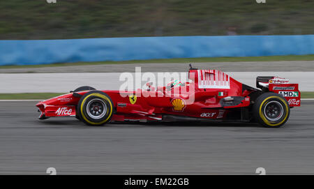 ISTANBUL Turquie 26 octobre 2014 F1 Location F1 Clienti au cours de Ferrari Racing Days Circuit d'Istanbul Park Banque D'Images