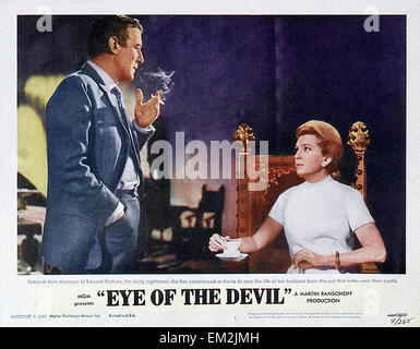 Eye of the Devil - Movie Poster Banque D'Images