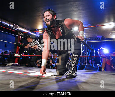 Insane Championship Wrestling (ICW) à O2 Academy Liverpool dispose d''atmosphère où : Liverpool, Royaume-Uni Quand : 11 Oct 2014 Banque D'Images