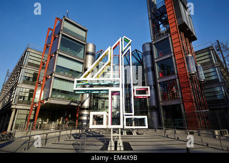 Channel 4 Television Head Quarters - Londres Banque D'Images