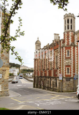 The Royal Hotel de Ville, la rue Bridge, Bideford Devon, Angleterre du Nord Banque D'Images