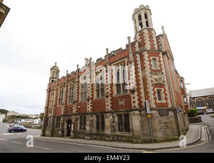 The Royal Hotel de Ville, la rue Bridge, Bideford Devon, Angleterre du Nord Banque D'Images