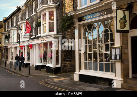 Royaume-uni, Angleterre, dans le Yorkshire, Harrogate, l'Ginnell, Drum and Monkey Restaurant Banque D'Images