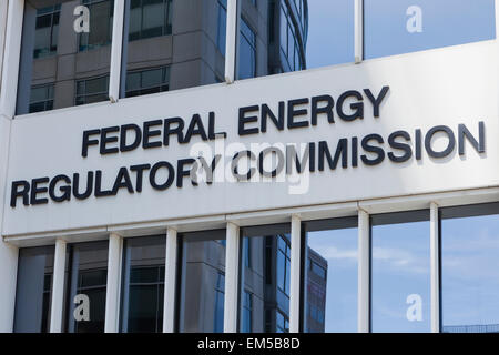 Commission fédérale de réglementation de l'énergie - Washington, DC USA Banque D'Images