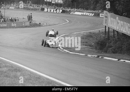 Mallory Park International 11 juin 1962. Banque D'Images