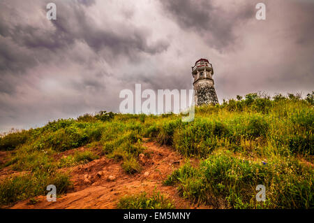 Phare du cap Jourimain Banque D'Images