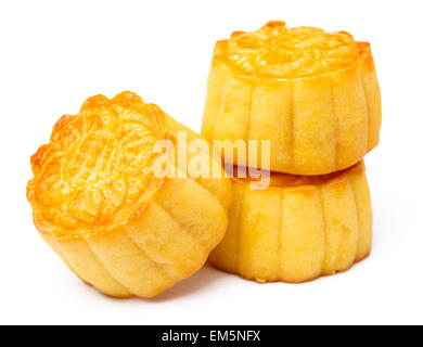 Mooncake traditionnel Banque D'Images