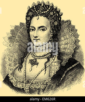 Elizabeth I (1533 - 1603), reine d'Angleterre et l'Irlande Banque D'Images