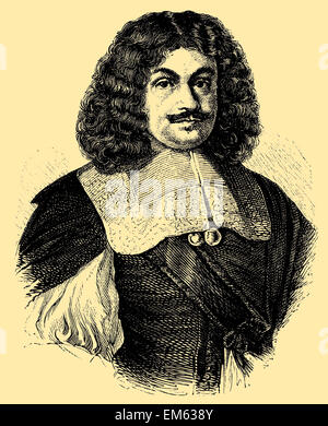 Andreas Gryphius (1616 - 1664), poète et dramaturge allemand lyric Banque D'Images