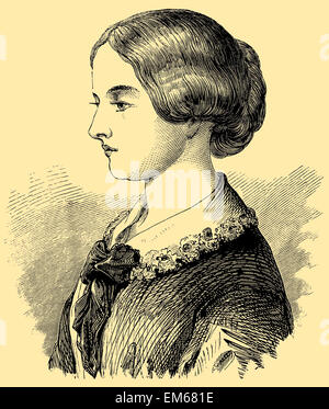 Florence Nightingale (1820-1910), de la pionnière des soins infirmiers modernes Banque D'Images