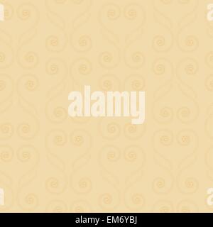 Vector pattern transparente dans des couleurs chaudes. Fond d'écran. Vintage Illustration de Vecteur