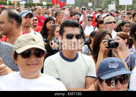 30e marche annuelle contre le SIDA Los Angeles comprend : Atmosphère Où : Pacific Palisades, California, United States Quand : 12 Oct 2014 Banque D'Images