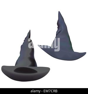 Chapeau de sorcière Illustration de Vecteur