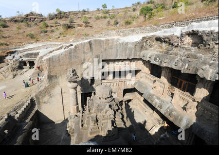 Amritsar, Inde - 5 Février 2015 : les visiteurs sur le marche cave temple à Amritsar, l'état de Maharashtra en Inde Banque D'Images