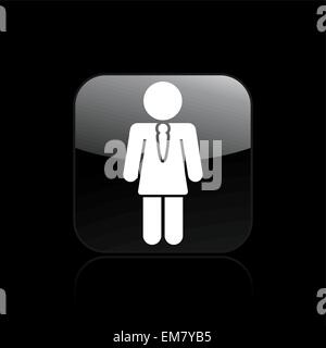 Vector illustration de l'icône seul ! Illustration de Vecteur