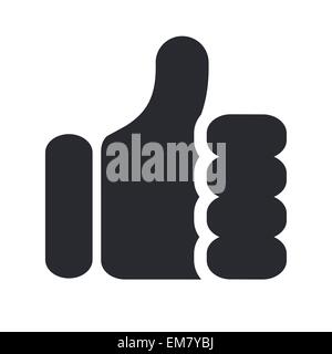 Vector illustration de l'icône autorisation isolés Illustration de Vecteur